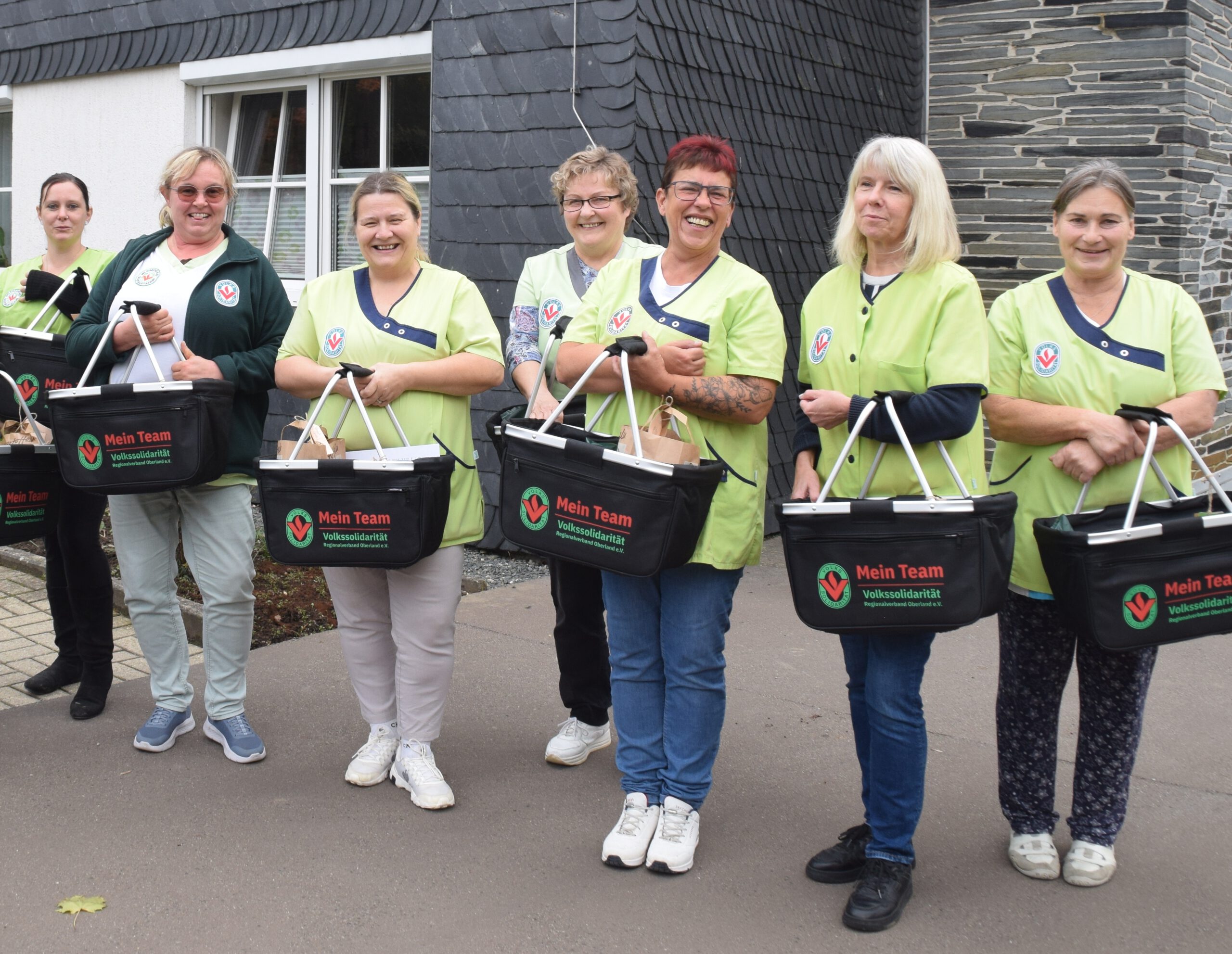 Mitglieder des Pflegediest-Teams