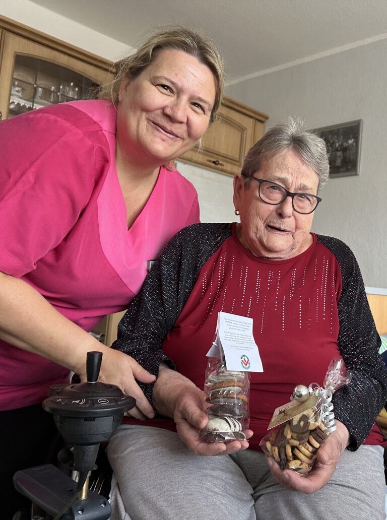 Heldenhaft: Pflege natürlich auch zu Weihnachten